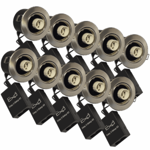 EXO Easy 2-Setup 63 GU10 S-NI Ø88 (10 stk. pakning)